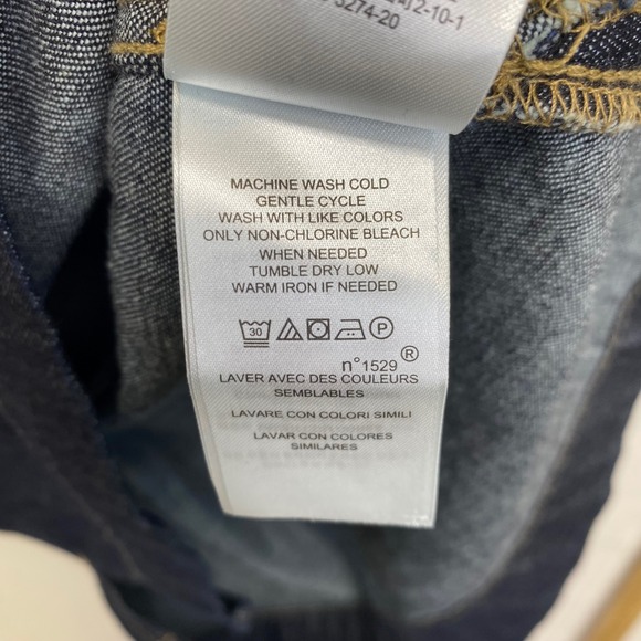 Lauren Ralph Lauren Denim Shift Midi Dress Collared Short Sleeve Women's M - Picture 9 of 9